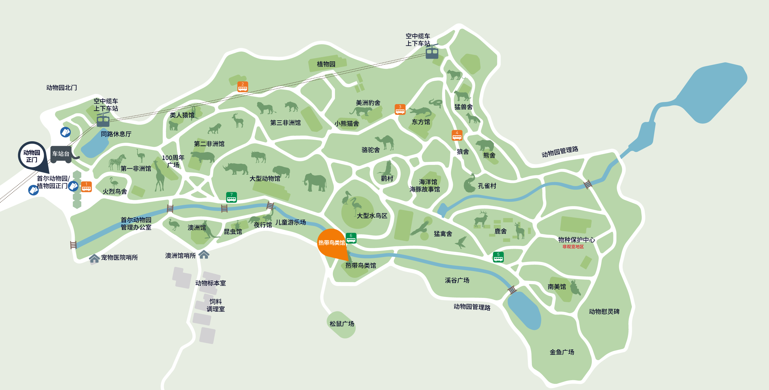 热带鸟类馆