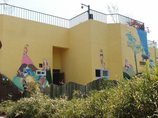 제2AF관(하마,꼬마하마,프레리독 등 보유) 벽화모습