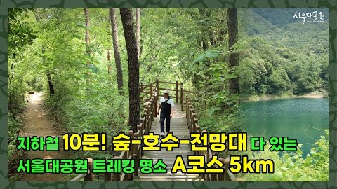 지하철 10분! 숲•호수•전망대 다 있는 서울대공원 산림욕장길 A코스 5km! 수도권 트레킹 명소 소개!