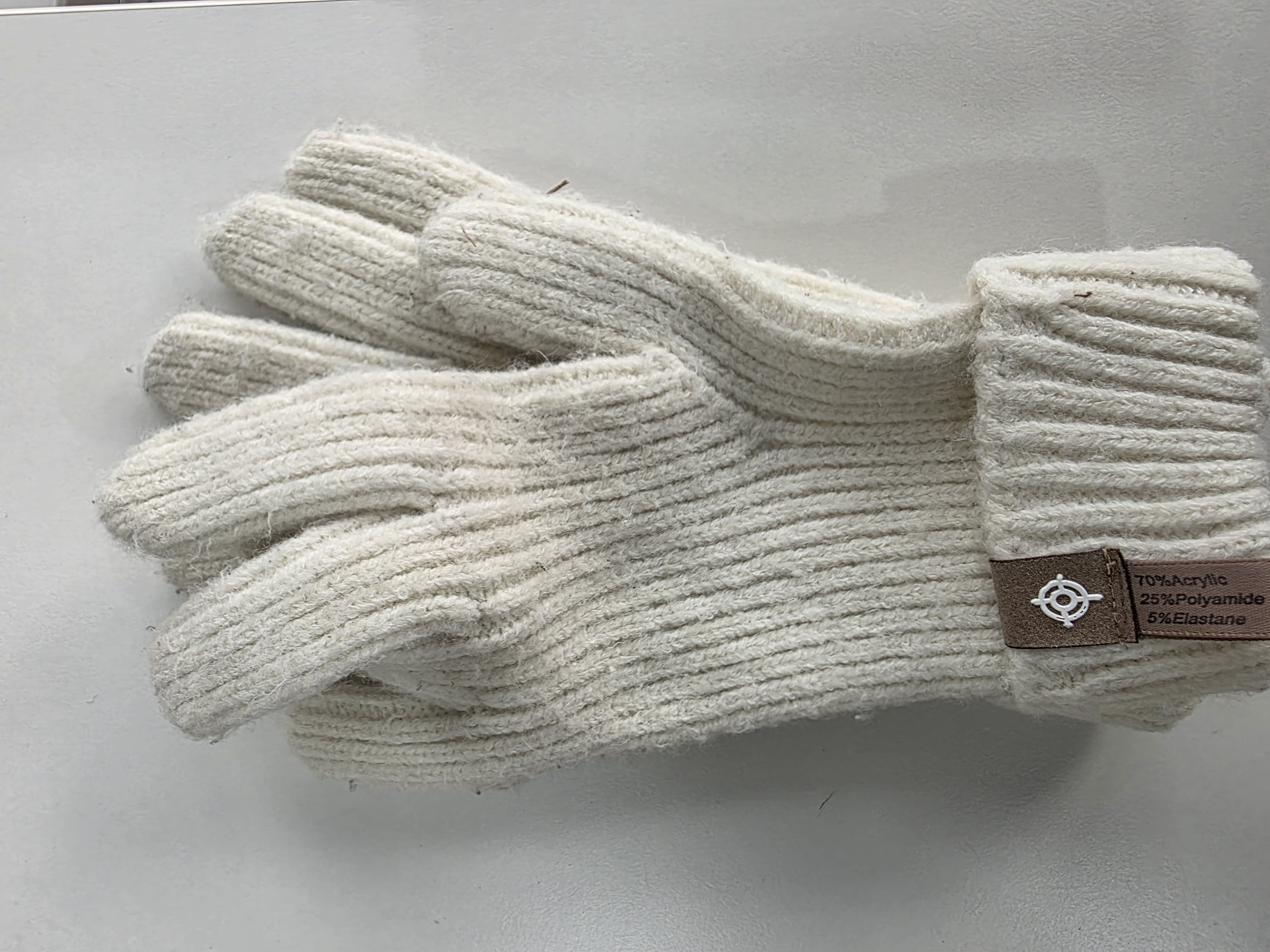 [기타]흰색 털 장갑