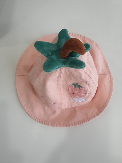 유아 분홍색 모자